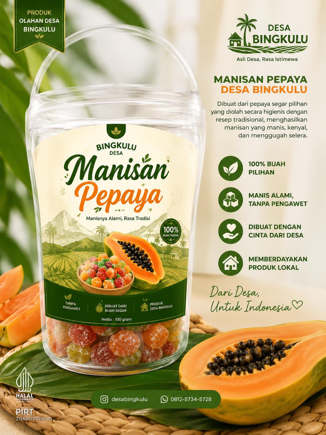 Manisan pepaya